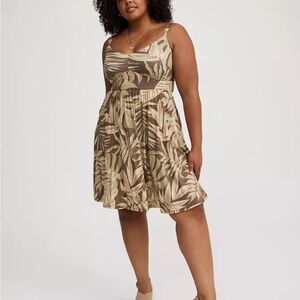NWT Torrid Brooke Tropical Dress
